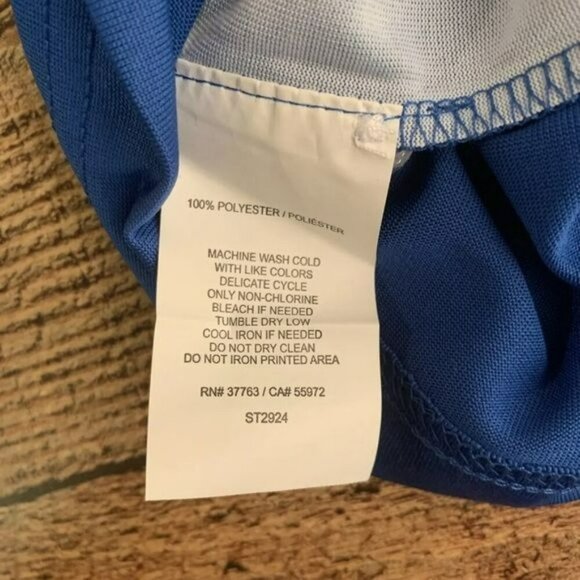 Callaway Opti-Dri Golf Shirt Mens M Magnetic Blue NWT - Picture 7 of 9